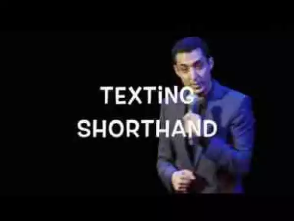 Video: South African Comedian Riaad Moosa Jokes About Texting Shorthand
